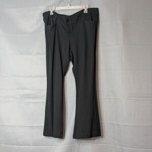 Black Flared Trousers